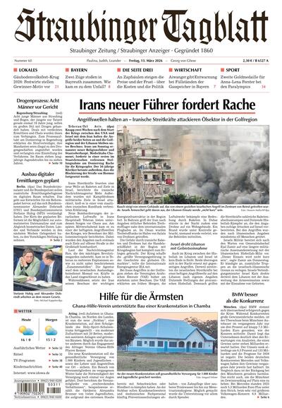 Straubinger Tagblatt 2026-03-13