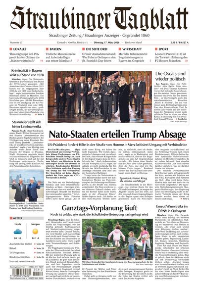 Straubinger Tagblatt 2026-03-17