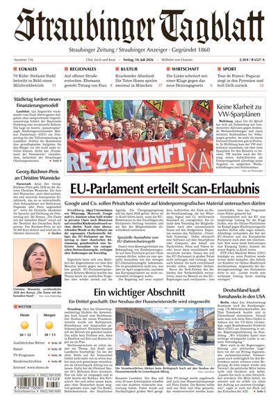 Straubinger Tagblatt 2026-07-10