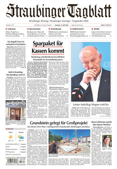 Straubinger Tagblatt 2026-07-11