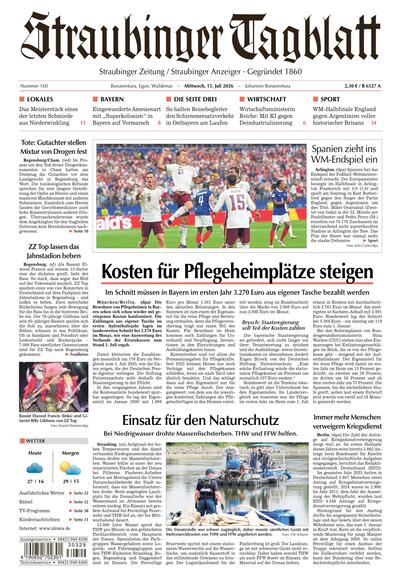 Straubinger Tagblatt 2026-07-15