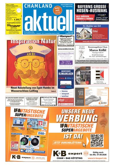 Chamland aktuell 2026-09-03