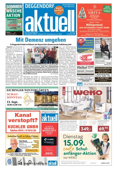 Deggendorf aktuell 2026-09-10